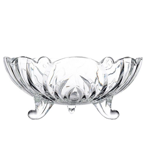 Relief Glass Tray Fruit Holder Stand Bowl for Kitchen Counter - Picture 11 of 12