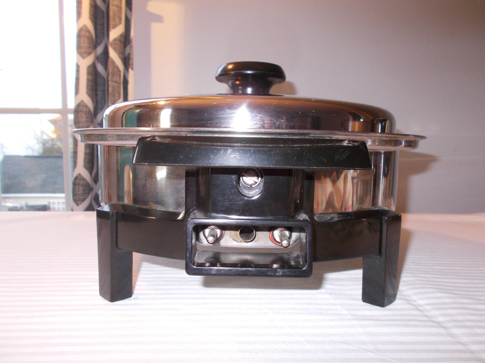 Lifetime SS Electric 11” Skillet w/Lid & Cord 27906 900 Watts USA eBay