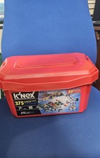K'NEX Delux 375 Piece maybe more Building Set with instructions and case.