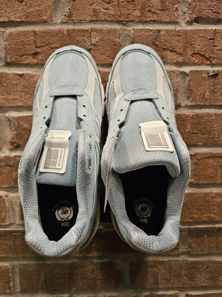 New Balance 990v4, Made In USA, Mineral Sage, Men's U.S Size 9.5, Brand New - Image 2 of 4
