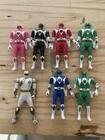 Vintage 90’s Bandai Mighty Morphin Power Rangers Lot Flip Head