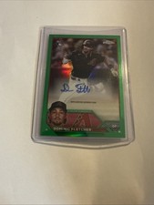 2023 Topps Chrome Update Dominic Fletcher Rookie Auto Green Refractor /99 #AC-DF