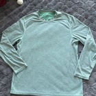 Tommy Bahama Pullover Large Green Distressed Men’s Lightweight Pima Cotton — photo 1