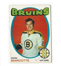 1971-72 O-Pee-Chee #176 Don Marcotte MARK