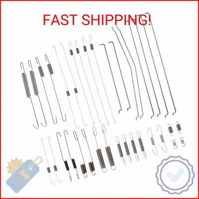 Kaberalty 36 Pack Throttle Springs Assortment Throttle Return Springs Linkage Ki