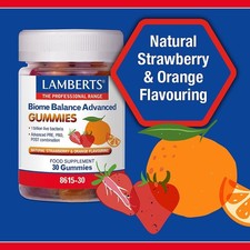 Lamberts Biome Balance Advanced  30Gummie Please before buy check BBE is 11/2026