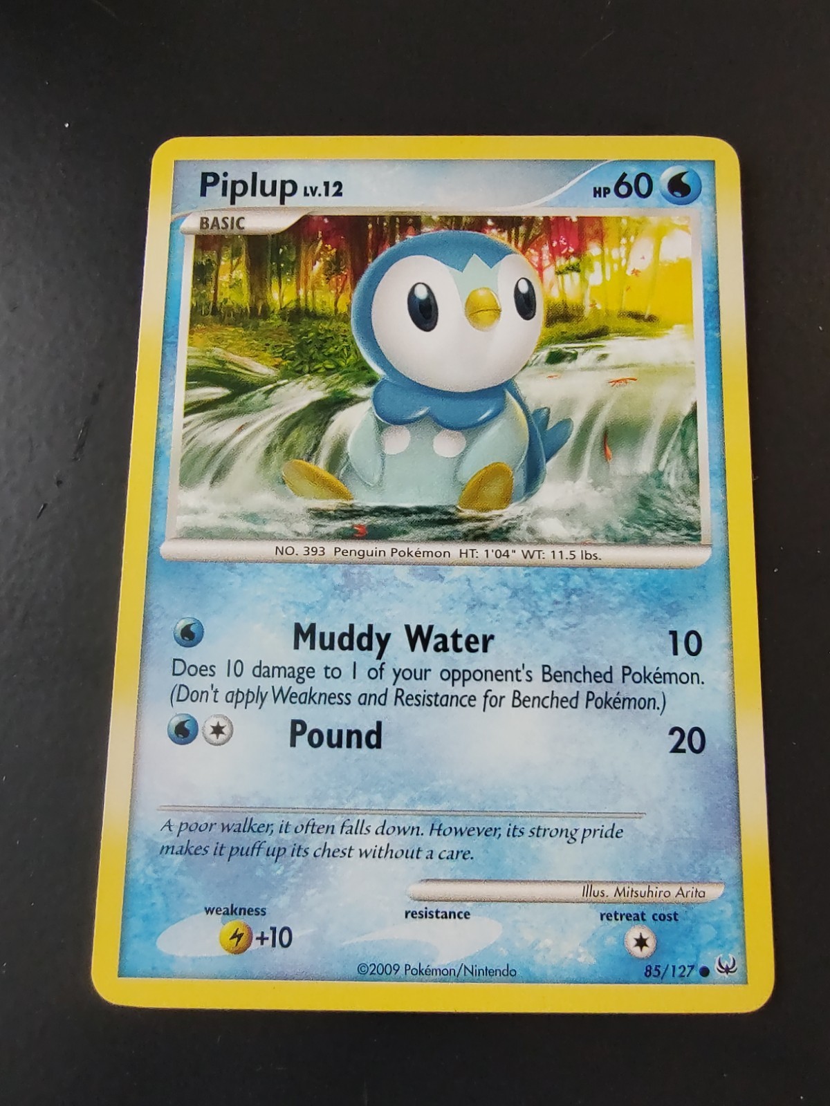 Piplup 85/127 Platinum Pokemon Non Holo