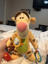 Kids Preferred Disney Baby Tigger On-T- Go Plush Activity Toy Rattle Teether Car