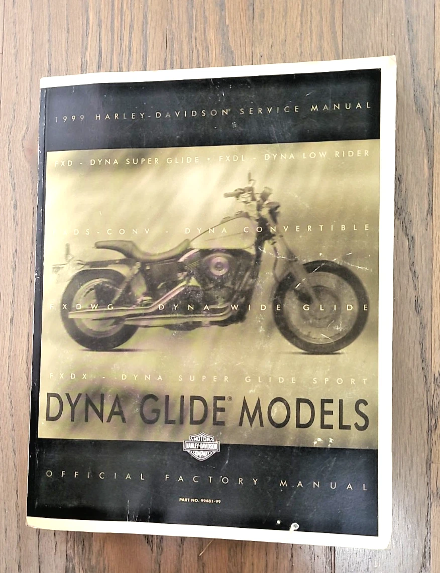 Harley Davidson Dyna 1999 Repair Motorcycle Manuals and Literature
