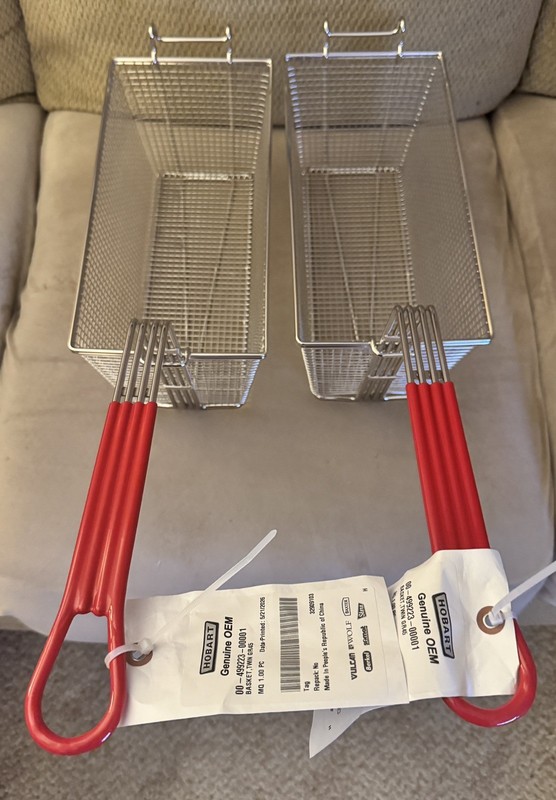 Vulcan Hart 0049922300001 12 in x 6 1/4 in Twin Fry Basket