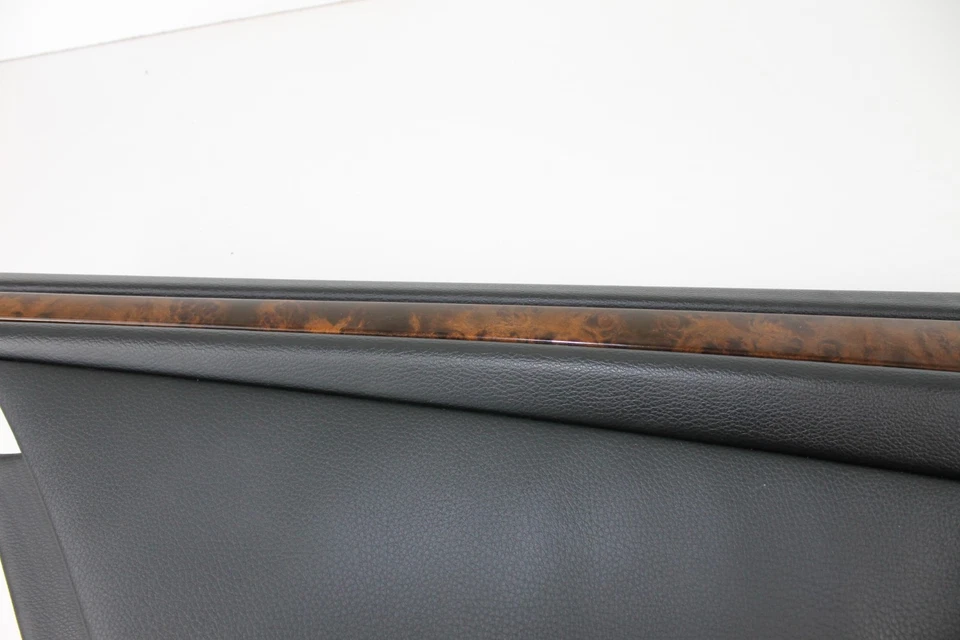 2008-2010 BMW 535I E60 REAR LEFT DRIVER SIDE DOOR PANEL TRIM COVER BLACK OEM - Image 3 of 4