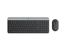 Logitech MK470 Wireless Combo -Graphite 920-009437 Black RF Keyboard and Mouse