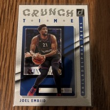 2021-22 Panini Donruss - Crunch Time Joel Embiid #18