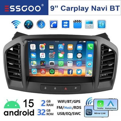 Android15 2+32G Autoradio Carplay Für Opel Insignia 2008-2012 GPS Navi Bluetooth
