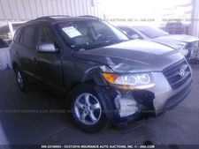 Used Left Tail Light Assembly fits: 2008 Hyundai Santa fe quarter panel mounted