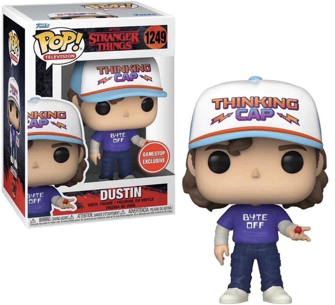 Funko Pop! Television Stranger Things Dustin Byte Off  #1249