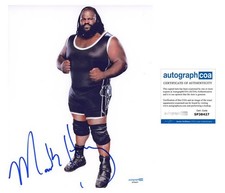 Mark Henry AUTOGRAPH Signed WWE Wrestling Autographed 8x10 Photo ACOA