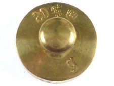 antikes Gewicht Kaufmannsgewicht Messinggewicht 20 g. Ergänzungsstück, Vintage