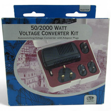 Voltage Valet 50/2000 Watt Voltage Converter Kit VCAP Autoswitching Adapter