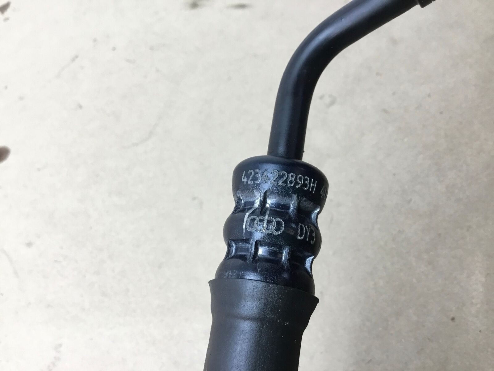 Audi R8 2011 Power Steering Oil Cooler Radiator Return Hose Line Pipe 08-12 :A