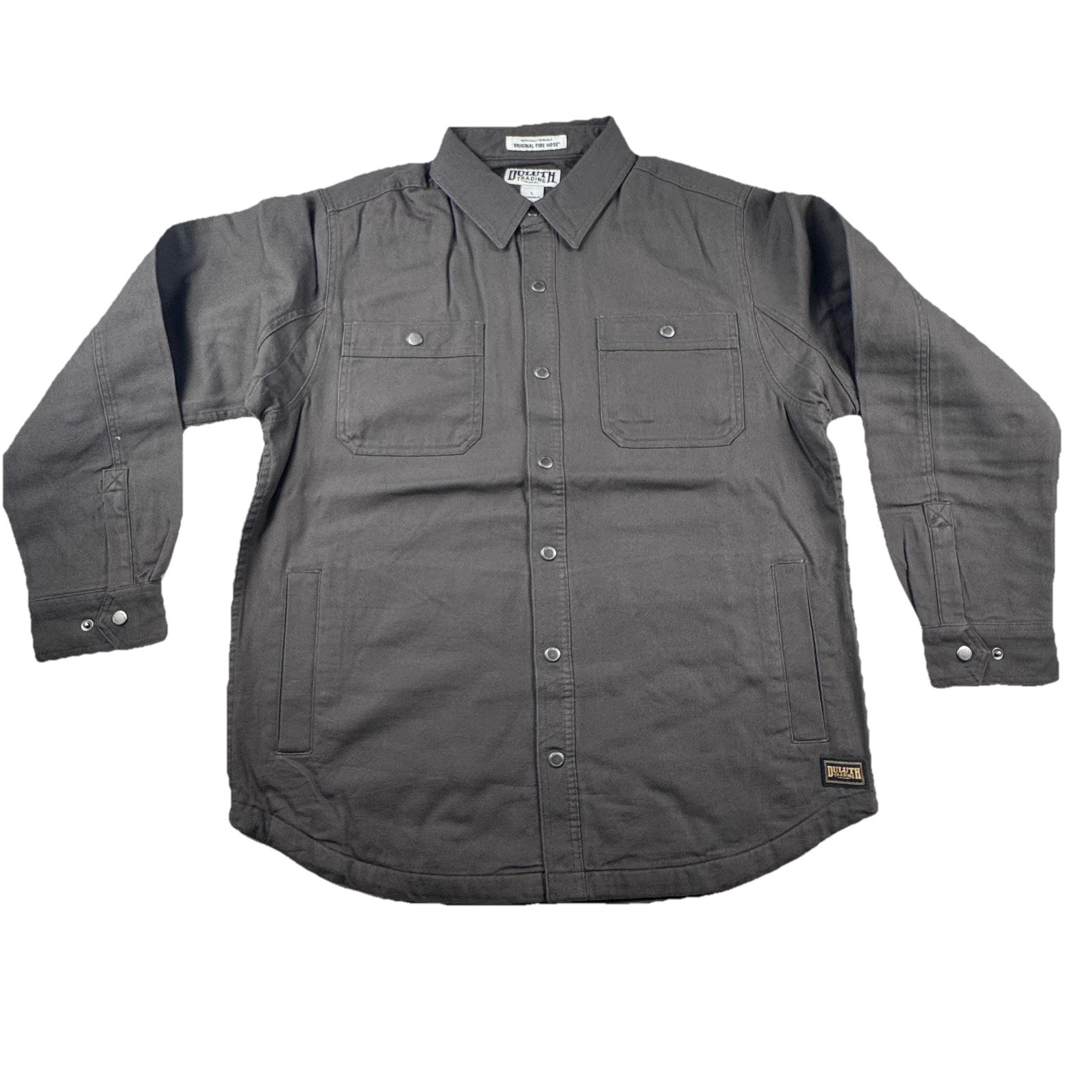 NWT OLD STOCK NWT DULUTH  Fire Hose Shirt Flannel Lined Work