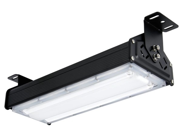 Led 50W Hallenleuchte 5000Lm Schwarz 120° 220-240V IP65 IK08 Neutralweiß 4000K-image