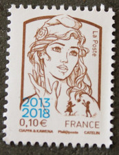 Timbre - FRANCE # Marianne de Ciappa et Kawena # Neuf** - YT5234 - 2018