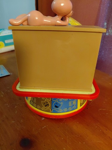 Vintage 1980s Enesco Garfield Odie Jim Davis The Entertainer Piano Music Box - Picture 4 of 13