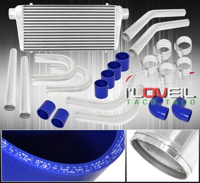 31''X11.75''X3.0'' Fmic Front Mount Intercooler + 3.0'' T6061 Aluminum Piping Kit