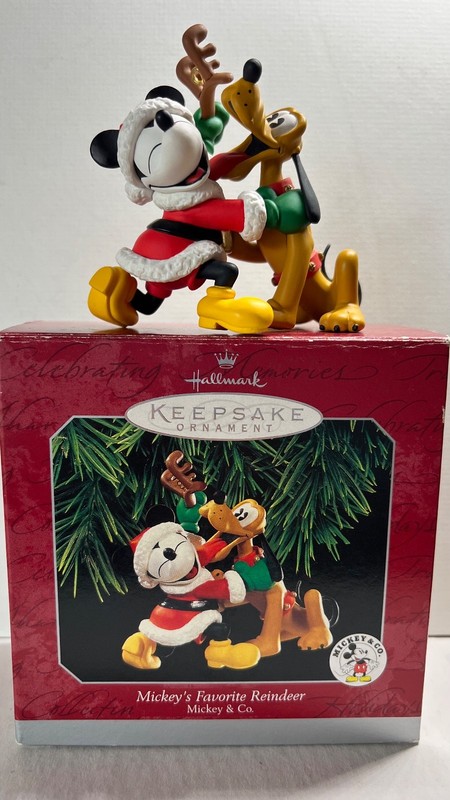 Mickey "Favorite Reindeer"  1998 Mickey & Co.  NiB