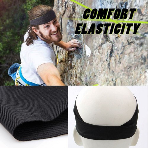 Ultra-thin Elastic Yoga Headband Multicolors Running Sport Hair Band Turban - Picture 9 of 20