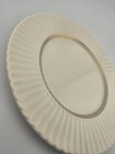 Vintage Lenox Cretan Salad Plate 8” Ivory Gold Greek Key Fluted USA — photo 6