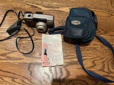 Canon Sure Shot Z115 Vintage Point  Shoot 35mm Film Camera Battery Door Issue