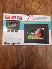 Sungale 7" Digital Photo Frame Open Box Hi-Resolution