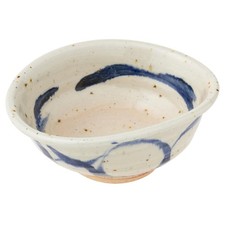 Marui Shigaraki Small Bowl 13cm Gosu Maru Blue MR-3-4175