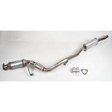 Catalytic Converter + Fitting Kit For Audi A6 C6 2.4 Quattro Left 4F0254506X