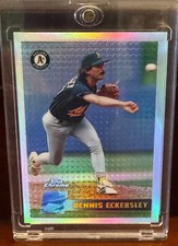 1996 Topps Chrome #150 *Refractor* - Dennis Eckersley