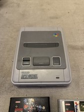 SNES (PAL) - Super Nintendo Entertainment System - tested & working no cables 