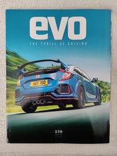 Evo Magazine no.238 - September 2017. Civic Type-R,812 Superfast,C63 Estate 