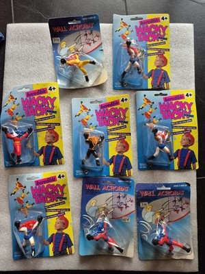 8 Vintage Tara Toys Incredible WACKY TACKY Acrobat Wall Walker Tumbling Figure 