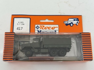 Roco minitanks H0 417 LKW 5t M923, New in Box, VGC