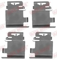 ZubehöRkit, Scheibenbremsbelag Quick Brake 109-0142 FüR Tesla Cupra