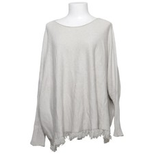 Marta, Strickpullover, Größe: ONE SIZE, Beige, Einfarbig, Damen #691