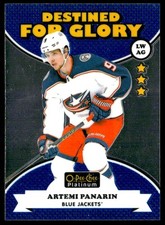 2017-18 O-Pee-Chee Platinum #DG-6 Artemi Panarin Destined-for-Glory Blue Jackets