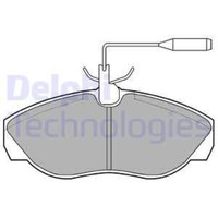 Delphi BremsbeläGe Vorne FüR Fiat Ducato Pritsche/Fahrgestell Peugeot Boxer