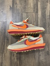 Nike LD Waffle Sacai Clot Kiss of Death Net Orange Blaze Size 11 DH1347-100