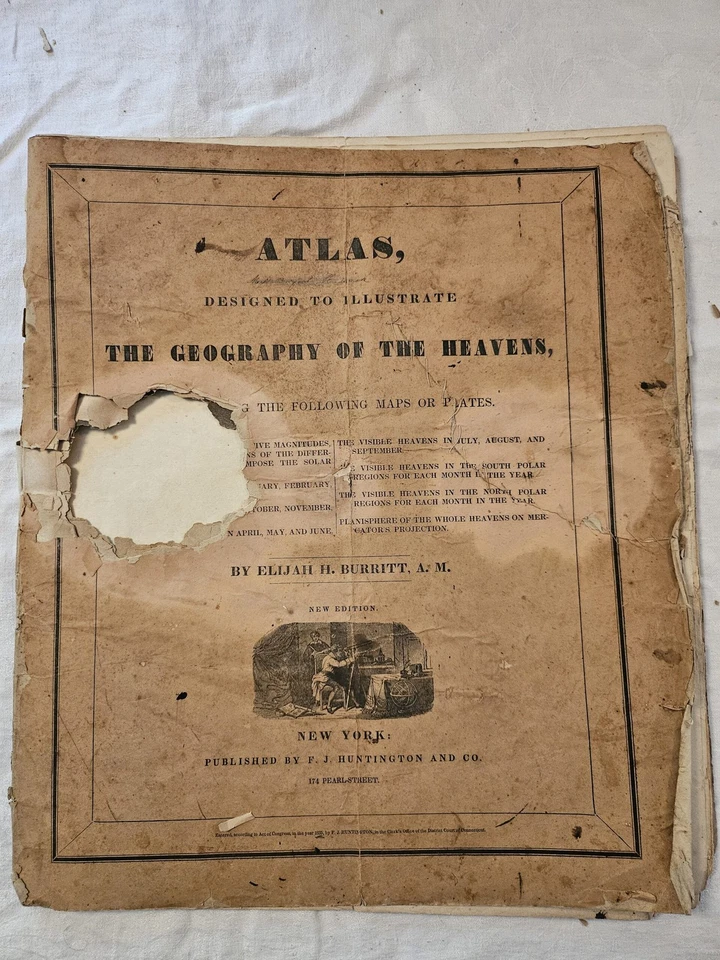 Atlas designed to illustrate the Geography of the Heavens Foto 2 de 4