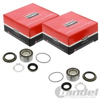 2X Mapco RADLAGER-SATZ Hinten Passend FüR Ford Maverick Nissan Pathfinder