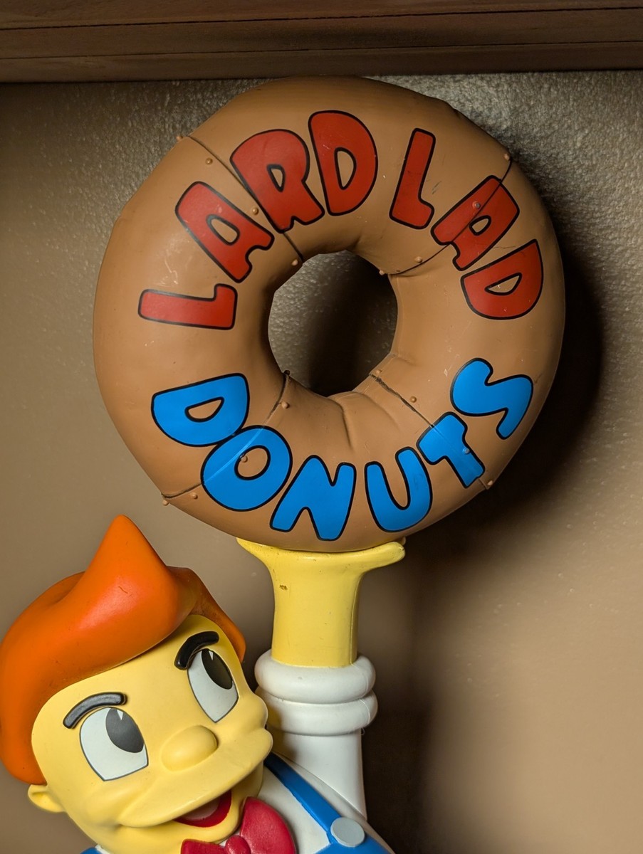 THE SIMPSONS LARD LAD DELUXE BOX SET MCFARLANE TOYS