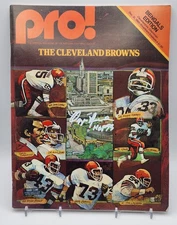 OZZIE NEWSOME Signed pro! Magazine Dec. 21, 1980 The Cleveland Browns COA